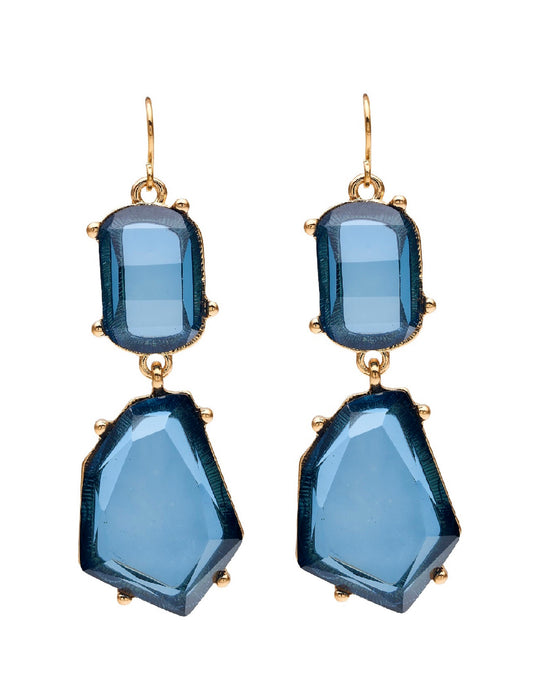 ANGLE DROP EARRING