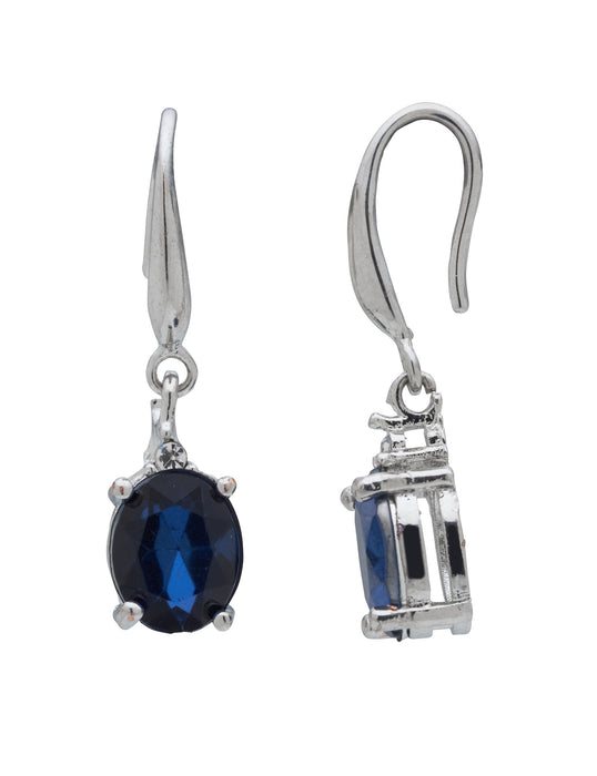 OVAL POP DROP EARRING