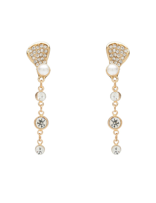 VINTAGE BLOOM PETAL CLIP ON EARRING