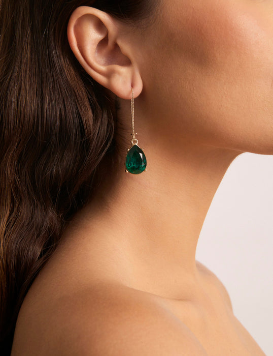 LONGLINE TEARDROP EARRING