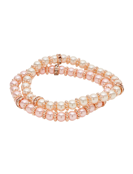 DUO MIX PEARL BRACELET