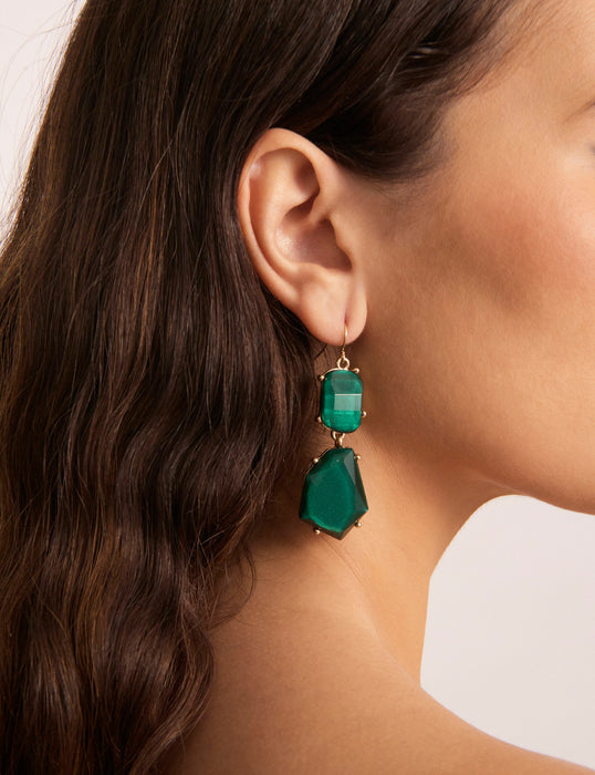 ANGLE DROP EARRING