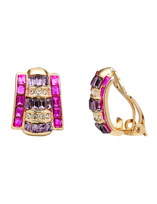 LABYRINTH CLIP ON EARRING