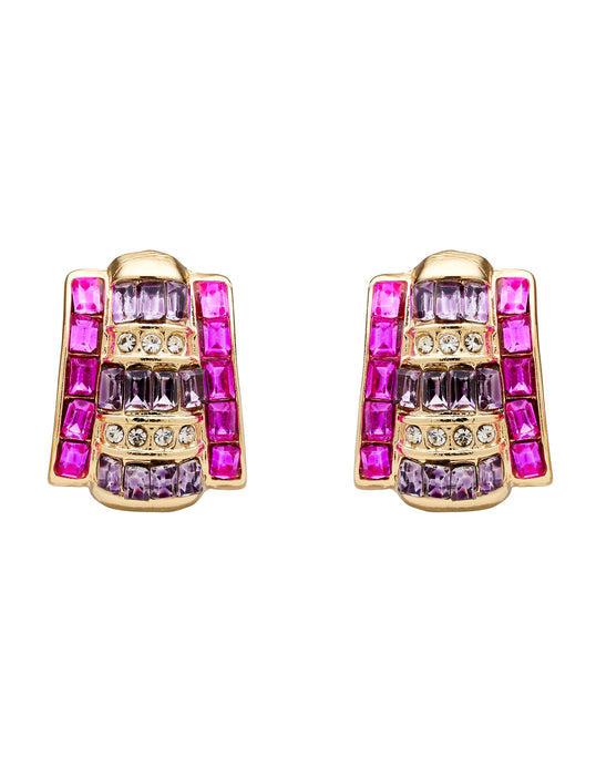 LABYRINTH CLIP ON EARRING