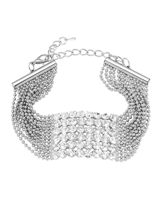 MULTI STRAND DIAMONTE BRACELET