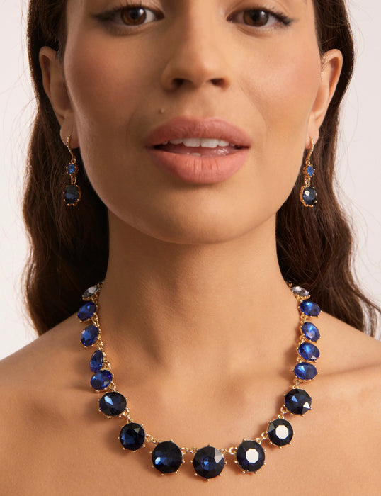 CLASSIC STONE DROP EARRING