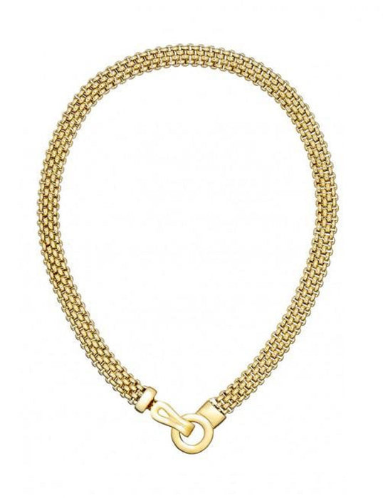 GOLD CIRCLE NECKLACE
