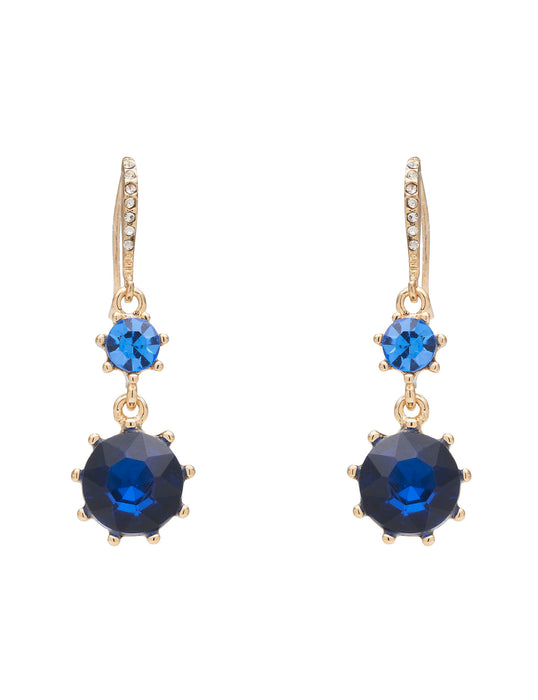 CLASSIC STONE DROP EARRING