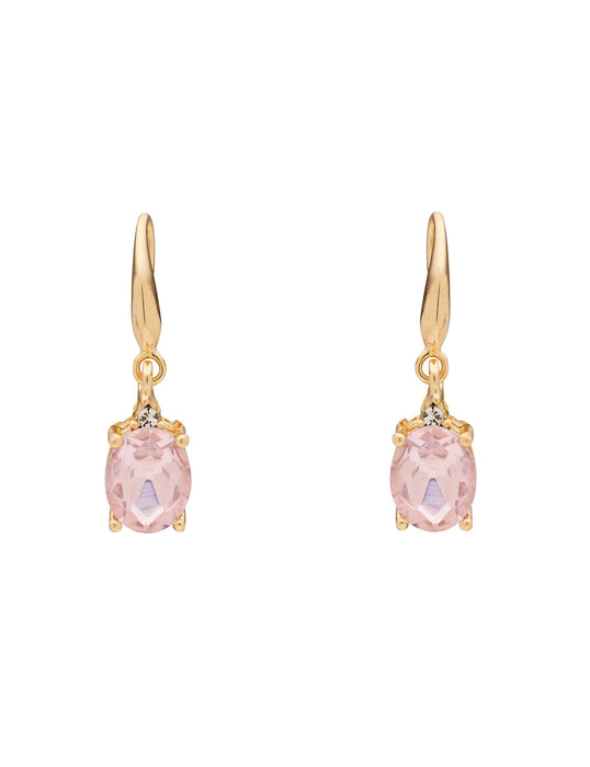 OVAL POP DROP EARRING