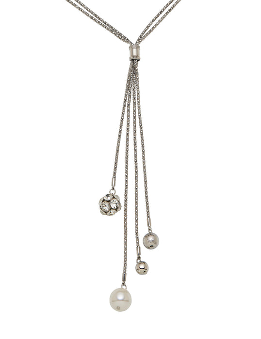 CHARM LARIAT NECKLACE