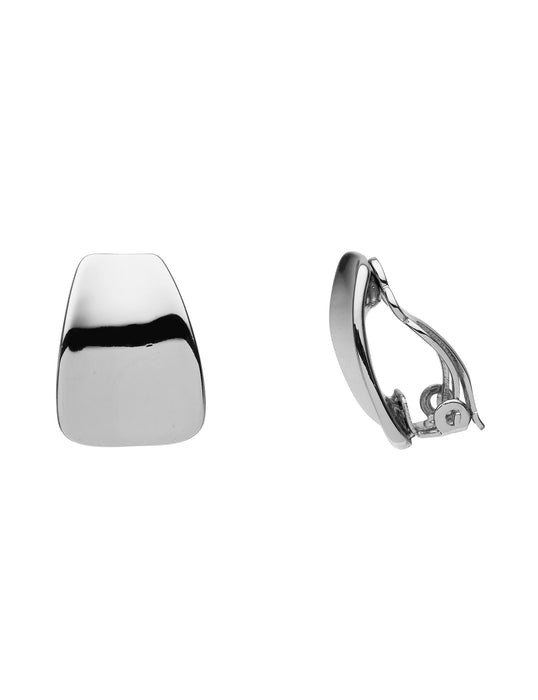 MODERN CURVE CLIP ON EARRING