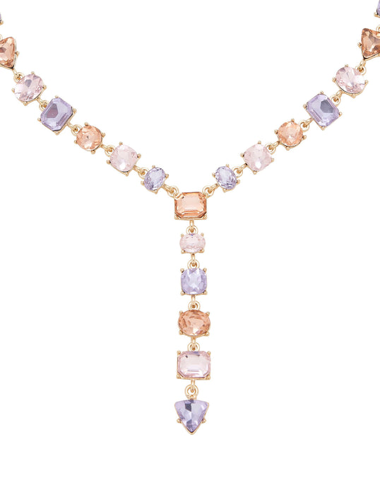 STONE SET Y NECKLACE