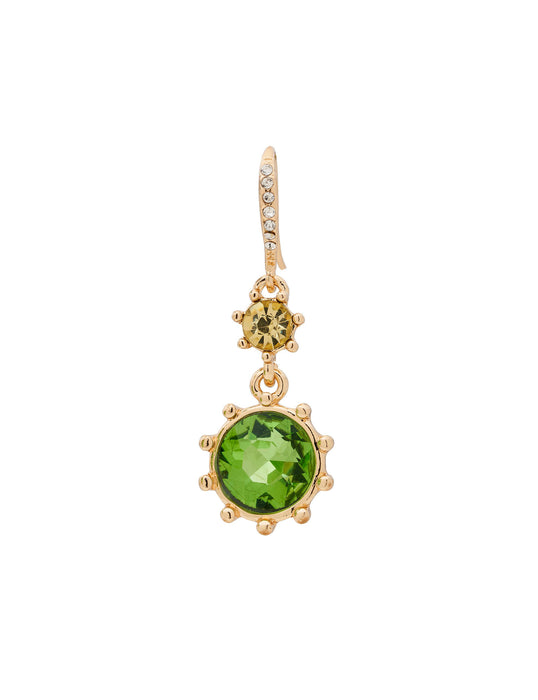 CLASSIC STONE DROP EARRING