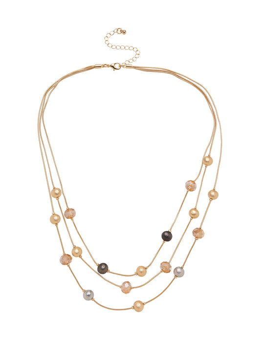 GARLAND MULTI STRAND NECKLACE