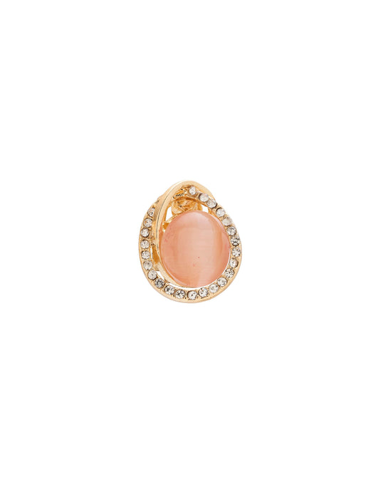 CATEYE STONE CLIP ON EARRING