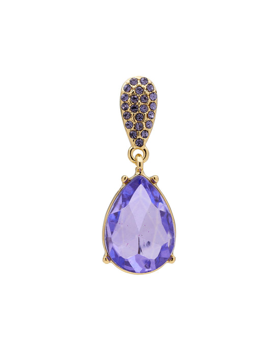 MULTI STONE DROP EARRING