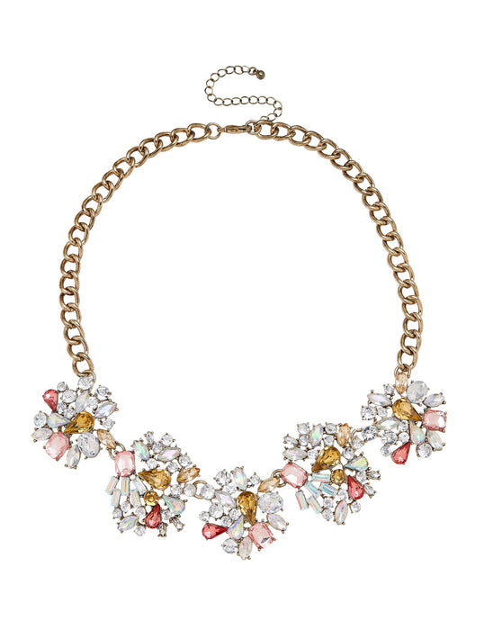 CAMEO ROSE STATEMENT NECKLACE