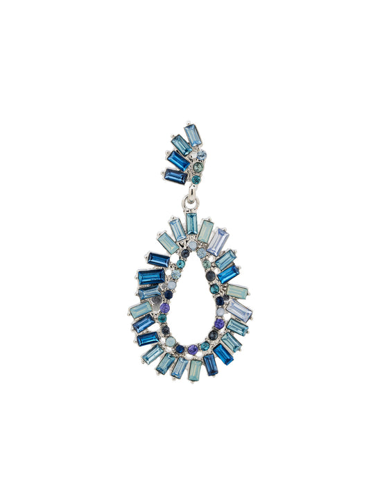 BLUE DANUBE STATEMENT EARRING
