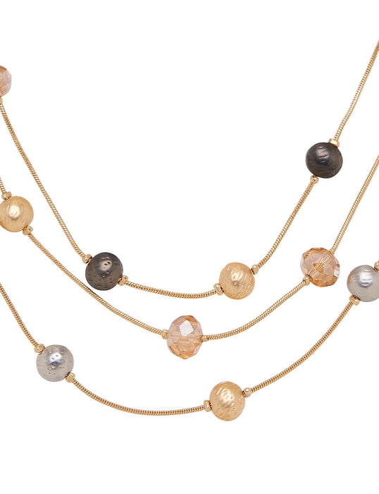 GARLAND MULTI STRAND NECKLACE