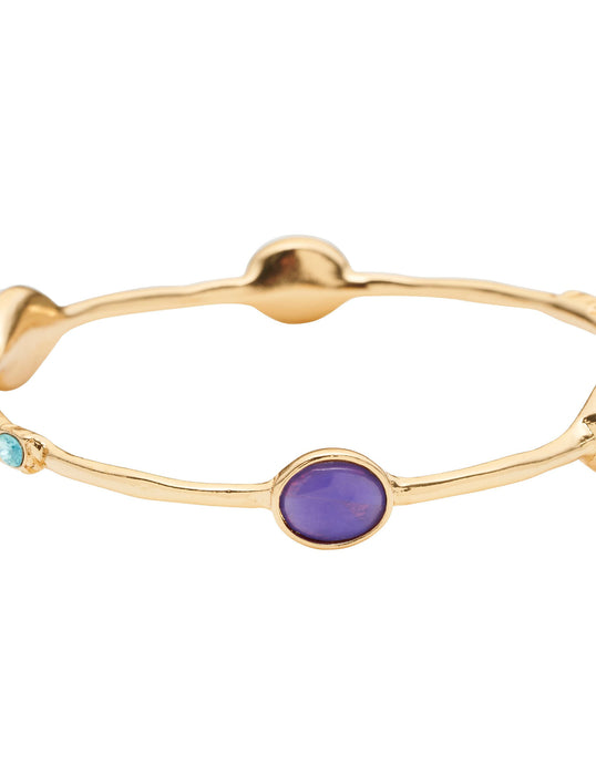 RADIANT STONE BANGLE