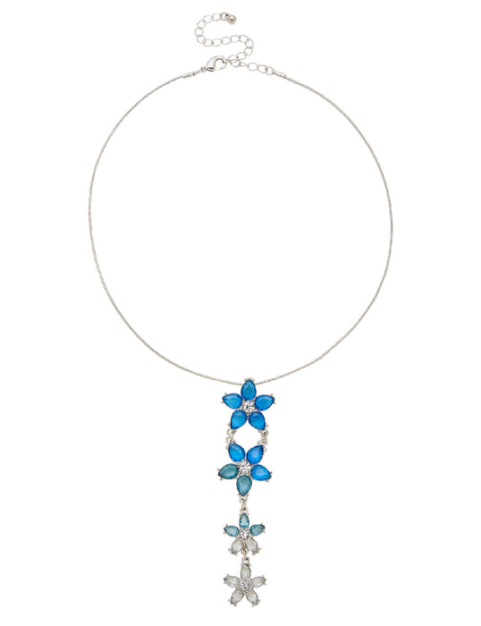 PERIWINKLE MULTI DROP PENDANT