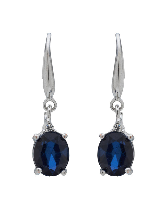 OVAL POP DROP EARRING