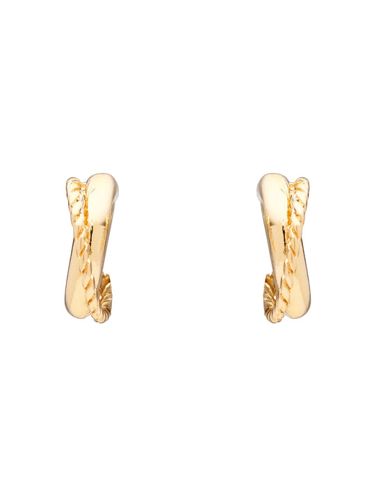 LOOPED IN HOOP EARRING