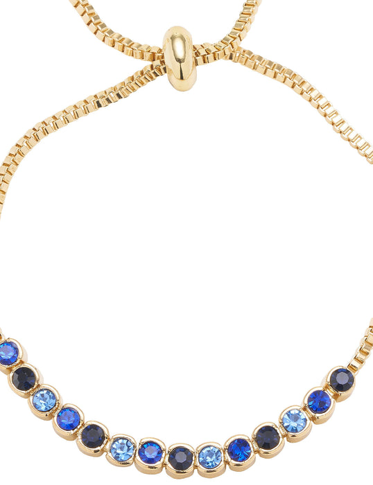 FINE STONE SET SLIDER BRACELET