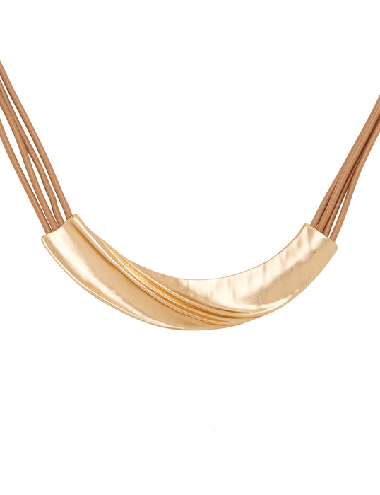 PLEAT NECKLACE