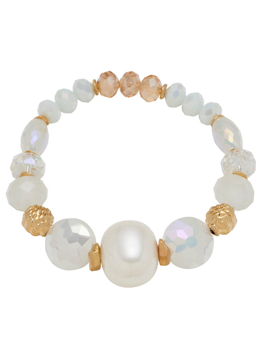 GALA PEARL & STONE BRACELET