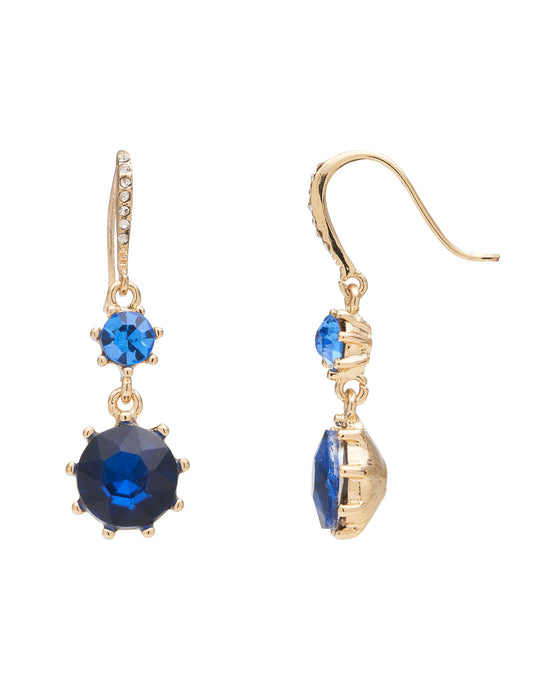 CLASSIC STONE DROP EARRING