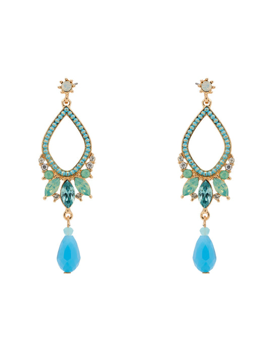 PARADISE STATEMENT DROP EARRING