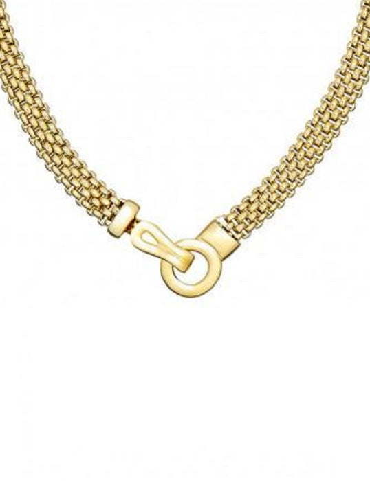 GOLD CIRCLE NECKLACE