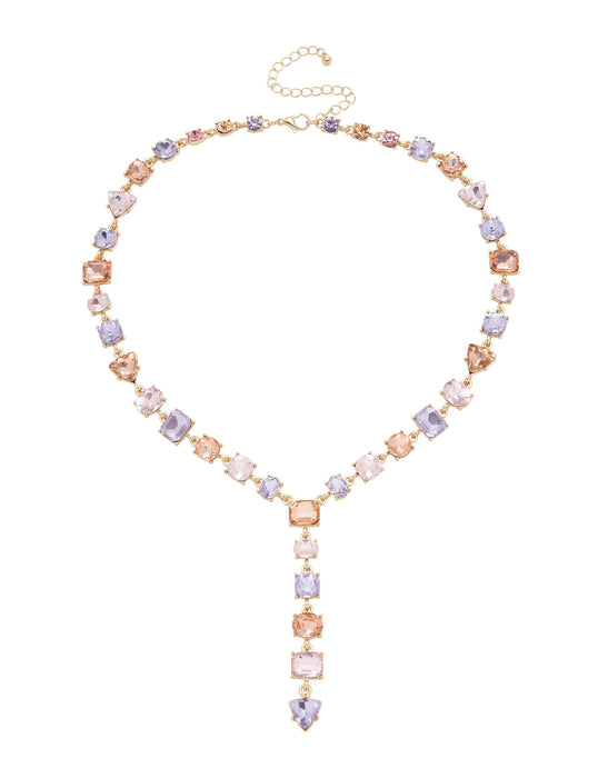STONE SET Y NECKLACE