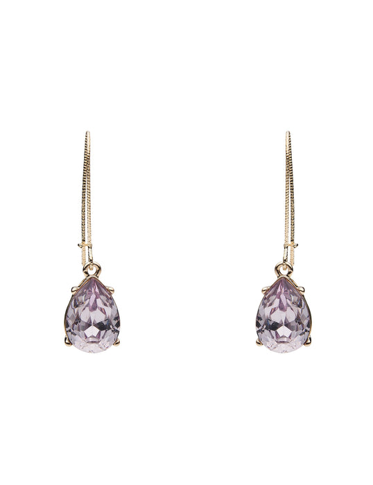 LONG LINE TEARDROP EARRING