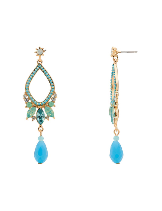 PARADISE STATEMENT DROP EARRING