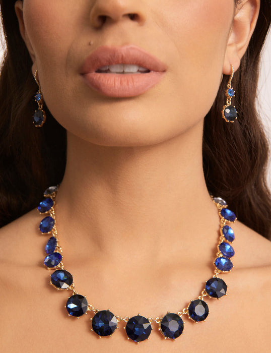 CLASSIC STONE DROP EARRING