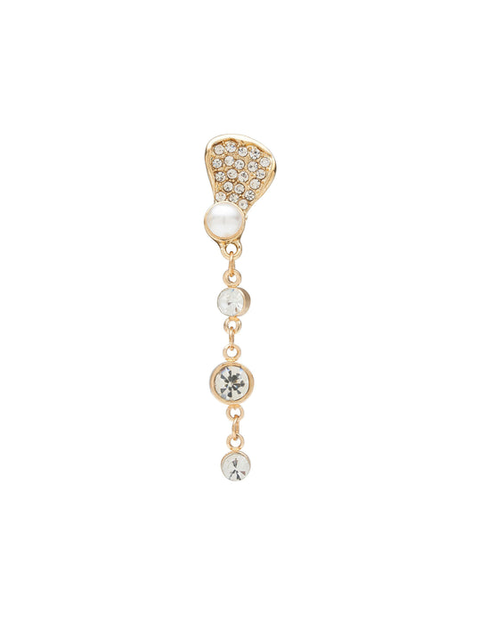 VINTAGE BLOOM PETAL CLIP ON EARRING