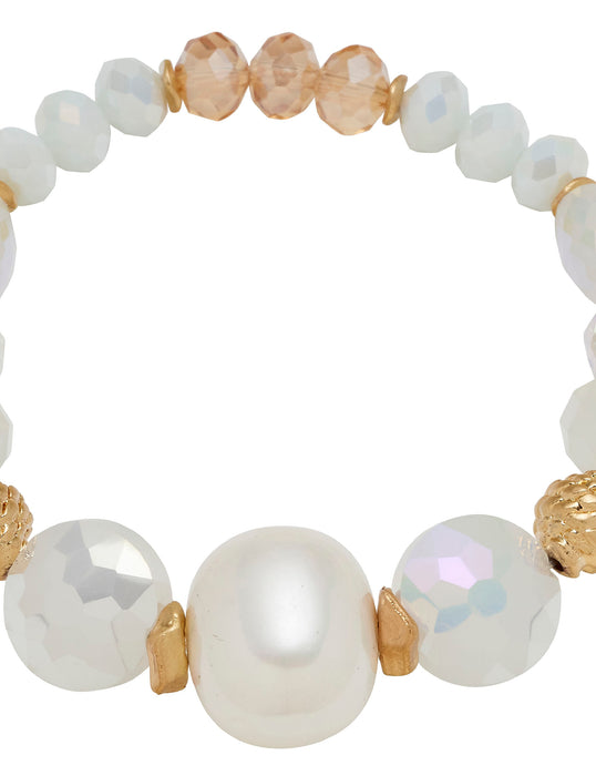 GALA PEARL & STONE BRACELET