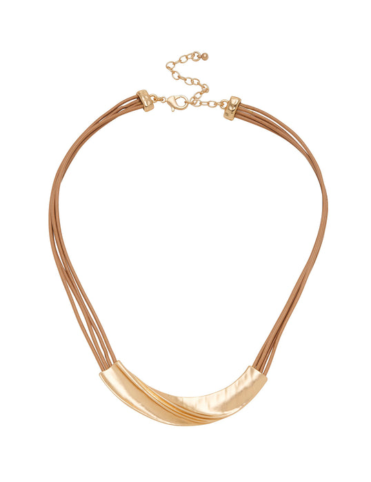 PLEAT NECKLACE