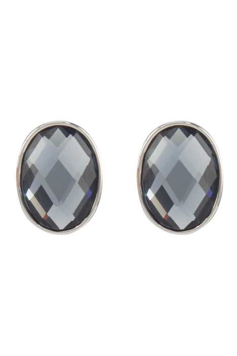 Barcs Australia Oyster Stone Women's Silver Plated Clip Earring