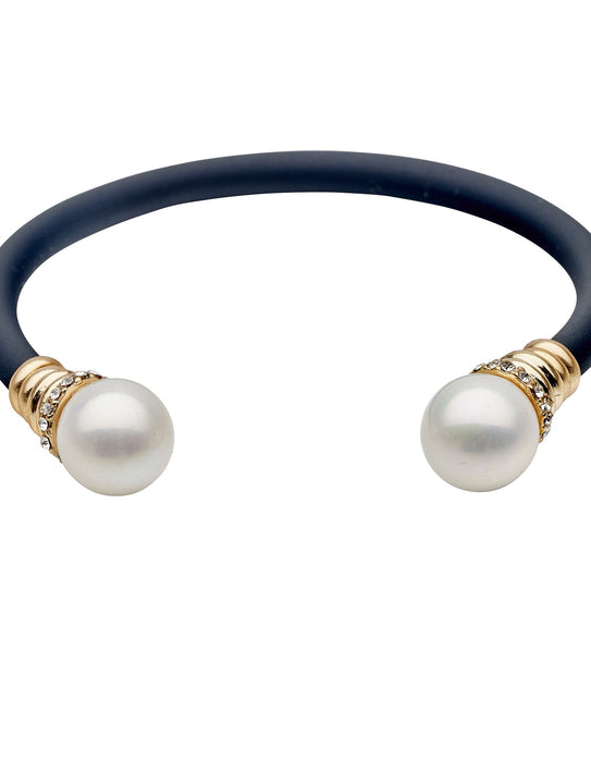 Barcs Australia Pearl And Neo Women's Cream and Black Bangle