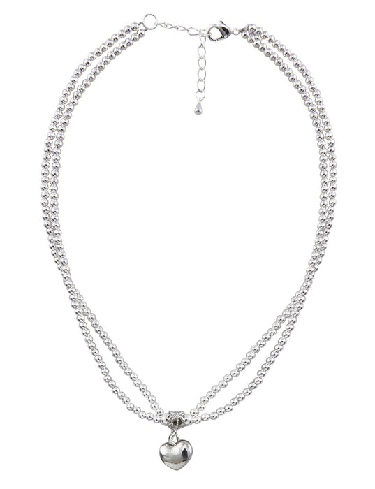 Barcs Australia Heartfelt Women's Silver Plated Necklace