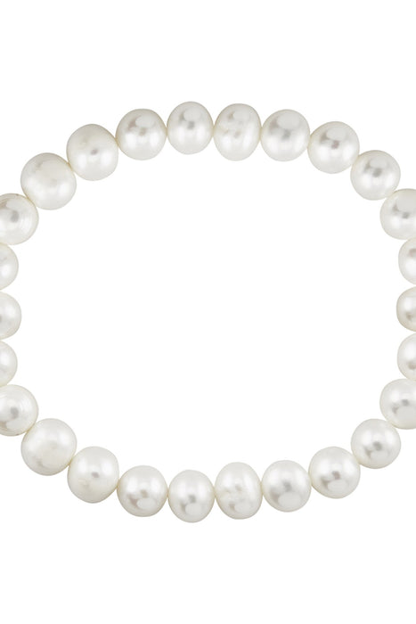 Barcs Australia Freshwater Pearl Women's Ivory Stretch Bracelet