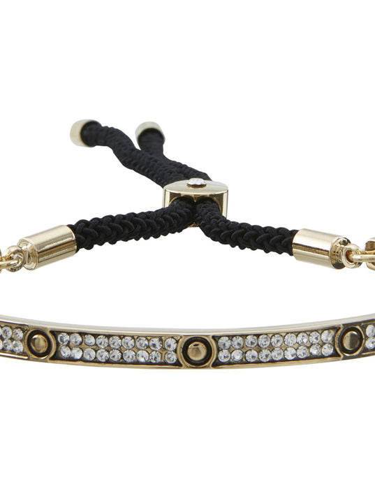 Barcs Australia Horseshoe Crystal Women's Gold Plated Cuff Bracelet