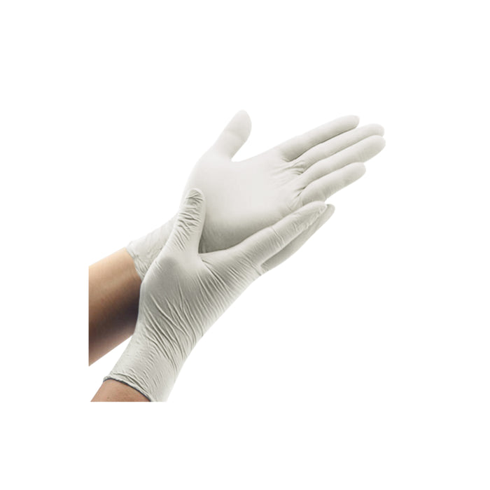 100pc Box - Latex Disposable Gloves