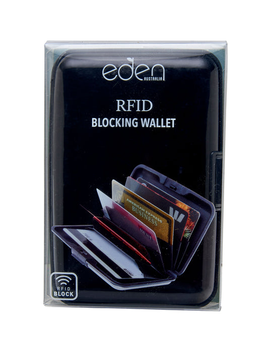 Eden Australia RFID Blocking Wallet - Black