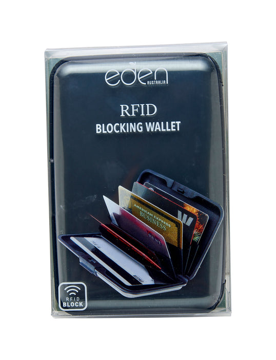Eden Australia RFID Blocking Wallet - Pewter