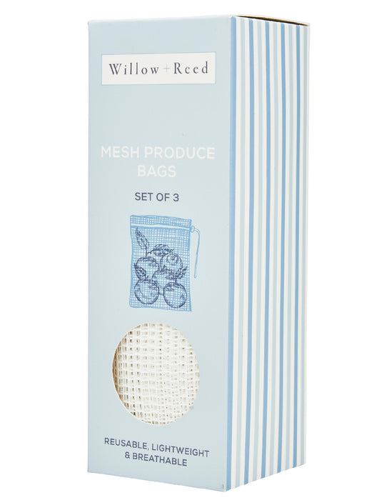 Willow + Reed Mesh Produce Bags - Set of 3