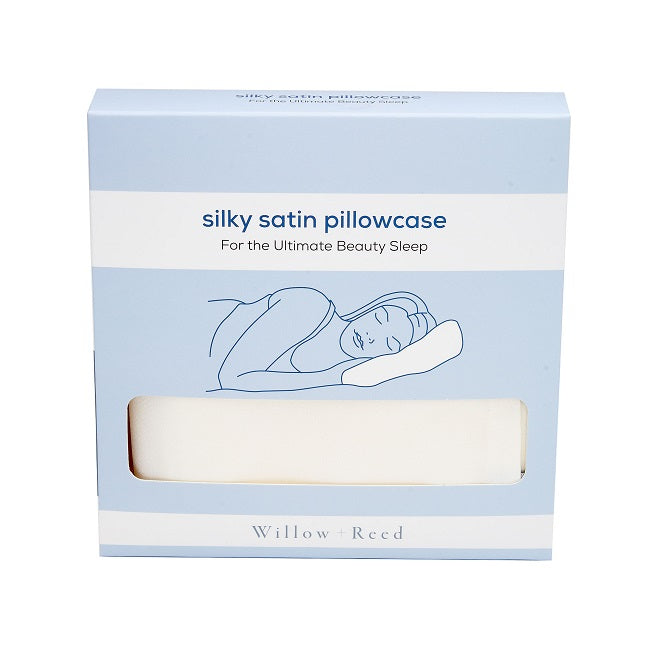 Willow + Reed Silky Satin pillowcase